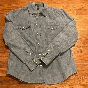 Women’s Ralph Lauren Chambray Western Shirt